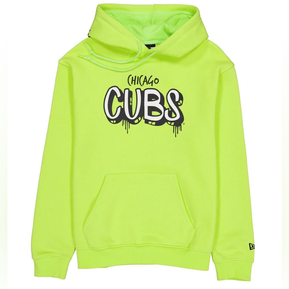 Men’s New Era Chicago Cubs Hi Res Hoodie Size L